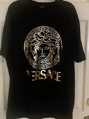 Authentic Mens Versace Medusa T-shirt Xxl Slim Fit • $269