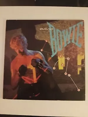 David Bowie Lets Dance Vinyl Album Lyric Inner EMI America 1983 • £9