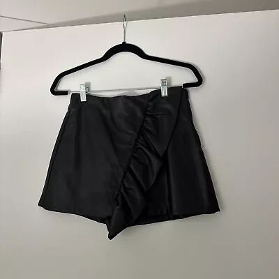 Zara Leather Shorts • $10