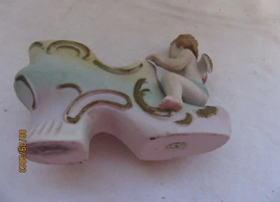 $10 • Buy Vintage Cherub Handpainted Royal Shoe Flower Vase Made In Japan