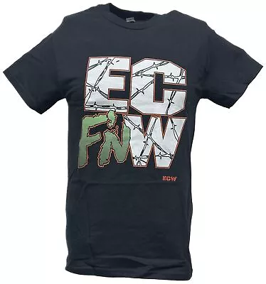 ECW EC F'N W Razorwire Mens Black T-shirt • $27.99