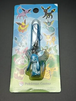 Pokemon Center Glaceon Phone Strap Charm Keychain Ornament Sealed New • $24.99