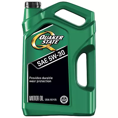 Quaker State Motor Oil Synthetic Blend 5W-30 5-Quart Premium Advanced Motor Oil • $22.55