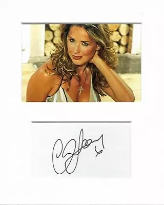 £19.99 • Buy Claire Sweeney Scarborough Authentic Hand Signed Autograph Signature AFTAL COA