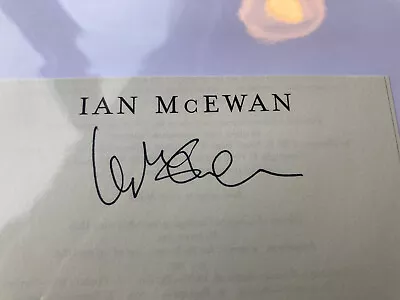 Ian McEwan - Signed Autograph Slip - Author And Booker Prize Winner VG • £10