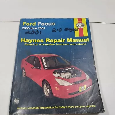 $12.95 • Buy Haynes Publications 36034 Ford Focus Repair Manual 2000 Thru 2007