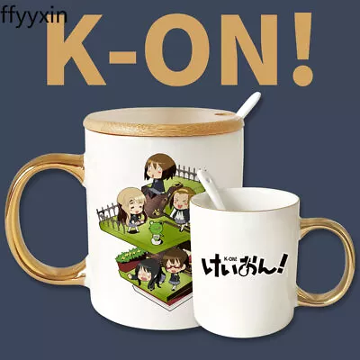 K-ON! Anime Ceramic Mug Cup Water Cup Coffee Cup Cosplay Gift #4 • $35.99