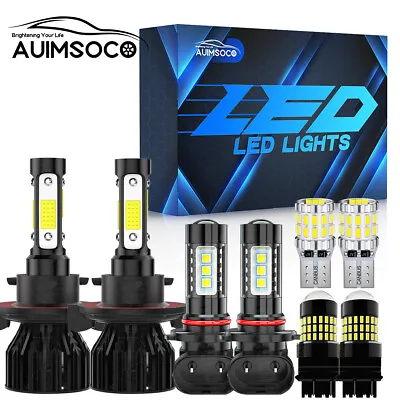 For Ford F250 F350 Super Duty 16-05 LED Headlight Fog Bulbs Backup Reverse Light • $32.99