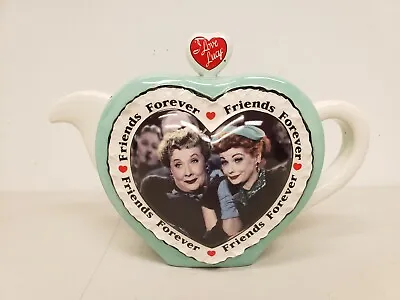 I Love Lucy Premiere Edition Friends Forever Ceramic Teapot #3405/4800 Vandor • $24.49