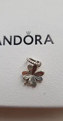 NEW Genuine Pandora Lucky Four Leaf Clover Charm • £22
