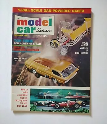$23.99 • Buy Model Car Science Magazine November 1966