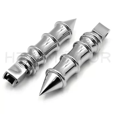 Spike Bamboo Footpegs For Honda Stateline Shadow VLX VTX1300C VTX1800C VTX1800F  • $24.59