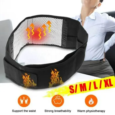 Tourmaline Self-Heating Waist Brace Belt Magnetic Therapy Back Lumbar Support • $7.50