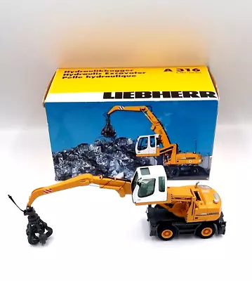 NZG LIEBHERR A316 Litronic Hydraulic Excavator 1:50 Scale • £120