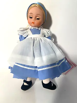 Madame Alexander  Alice  8  Doll Alice In Wonderland Blue Dress • $55