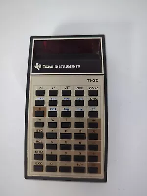 Vintage  Texas Instruments  Ti-30  Electronics Calculator • $13.99