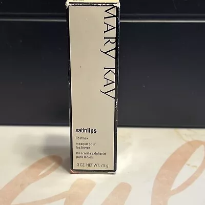 Mary Kay Satin Lips LIP MASK Makeup 0.3oz Discontinued New In Box FREE SHIPPING! • $15.99