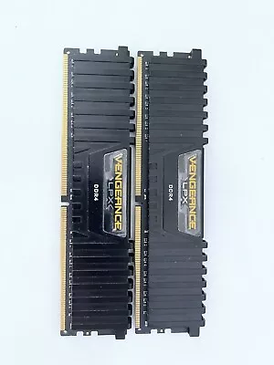 Corsair Vengeance LPX 16GB (2 X 8GB) DDR4 DRAM 2666MHz Memory Kit - Black • £24.99