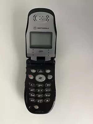 Vintage Nextel I60c Motorola Cell Mobile Gray Cellular Phone + Battery UNTESTED • $10