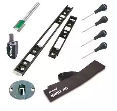 £256 • Buy Trend H/JIG/C 2 Part Skeleton Hinge Jig With Corner Chisel + Hinge Recesser
