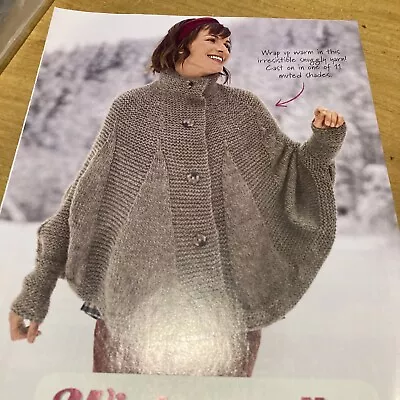 £1.99 • Buy Bergere De France Knitting Pattern Cape