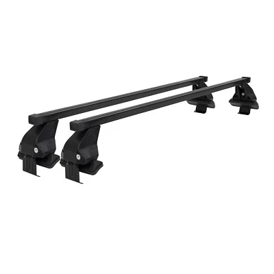 $189.90 • Buy Smooth Roof Rack For VW Golf Hatchback 1999-2006 Black Carrier Luggage Cross Bar