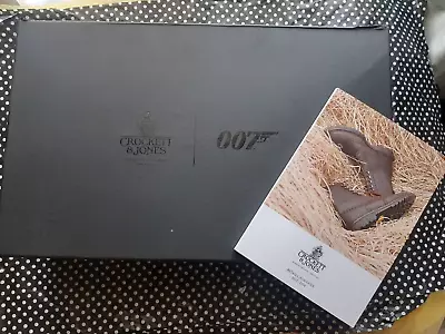 Crockett And Jones - James Bond 007 - JAMES LTD EDITION  SHOE BOX ONLY + BOOK • £39.99