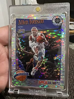 2019-20 Hoops Prizm Pulsar Allen Iverson Tribute Insert Card - FREE COMBINE • $3.99