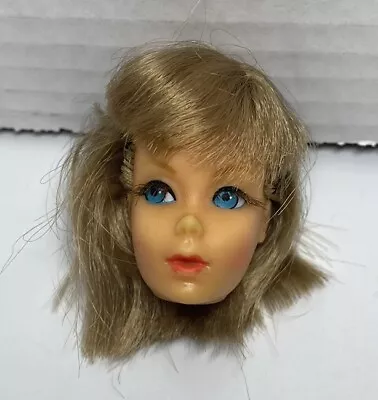 Vintage Ash Blonde Summer Sand Mod Twist 'N Turn TNT Barbie Doll HEAD ONLY • $20