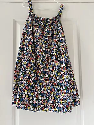 Mini Boden Floral Summer Dress With Built In Shorts 8-9 Years • £15