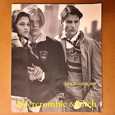 Abercrombie & Fitch 2000 Back To School Catalog • $40