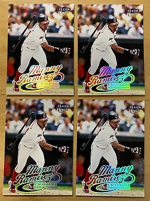 Manny Ramirez Lot Of (4) 1999 Fleer Ultra #103 Cleveland Indians EX-NM • $1.06