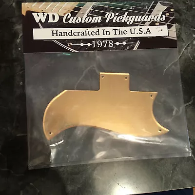 New Half Face Gold Mirror Pickguard For Epiphone Muse SG Made In USA By WD • $36.95