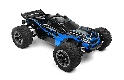 Custom Body Muddy Blue For Traxxas 1/10 Rustler 4x4 Truck Shell Cover • $24.95