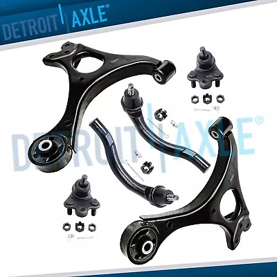 Front Lower Control Arm W/Ball Joint Outer Tie Rod For 06-11 Honda Civic Non-Si • $94.63