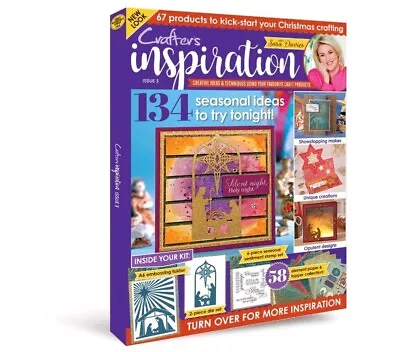 Crafters Inspiration Magazine Issue 3 - Latest Edition • £8.50