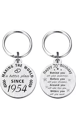 70th Birthday Gifts For Women Men Born In 1954 Gifts 70 Year Old Birthday... • £8.99