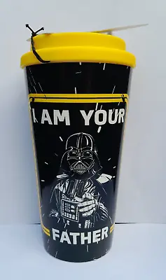 Funko Star Wars Darth Vader I Am Your Father Travel Mug Bnwt Fathers Day Gift • £8.95