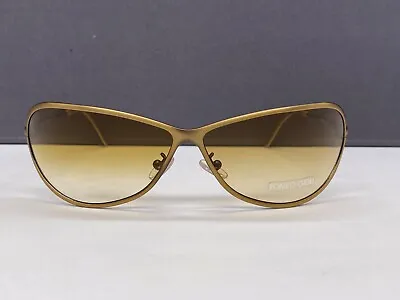 Romeo Gigli Sunglasses Men Woman Gold Braun Curved Bono U2 RG55303 • $139.66