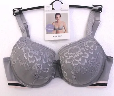 M & S Louisa Lace Collection Full Cup Bra Lightly Padded Underwired Various Size • £6.95