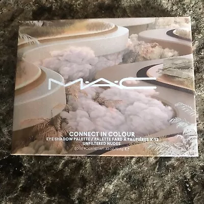 MAC Connect In Colour Eye Shadow Palette Unfiltered Nudes Colour New In Box • £38