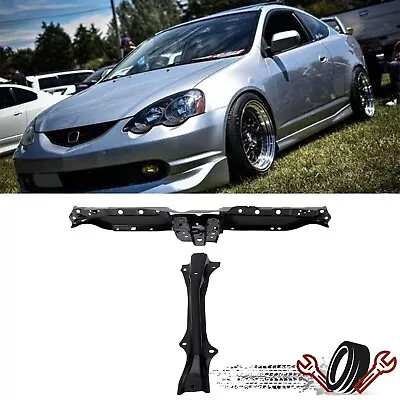 For 02-06 Acura RSX Black Radiator Support Hood Latch Mount T Bar Bracket NEW • $95.75