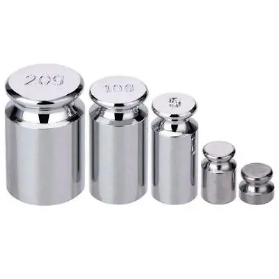 Weight 1g 2g 5g 10g 20g Chrome Gram Scale Weight Set For Digital Scale Balance • $3.39