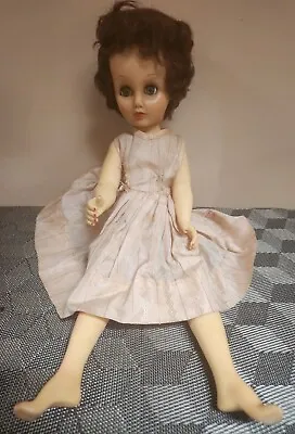 Vintage Mid-Century 18.5  Doll • $0.99