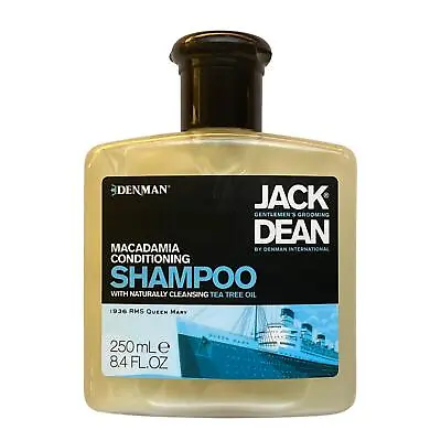 Jack Dean Mens Macadamia Conditioning Shampoo 250ml • £9.95