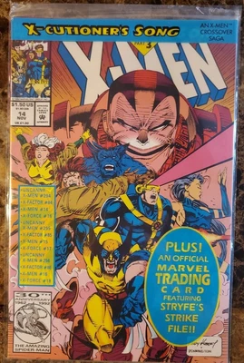 $1.99 • Buy X-Men #14 (1992) ~ Sealed In Original Bag With Trading Card ~ X-Cutioners Song