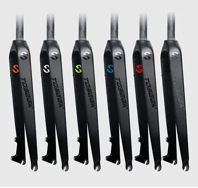 $177.66 • Buy Carbon Hard Fork Straight Tube Bike Mtb 27.5 29 Front Fork Bicycle Accessories