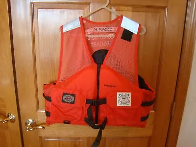 US Coast Guard Auxiliary Life Vest STEARNS Adult Large Model 29-80 • $95