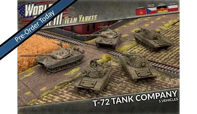 T-72B Tank Company (5x Plastic) World War III Team Yankee NEW • $45