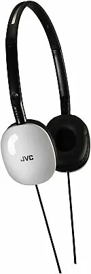 JVC HA-S160-W Sealed Headphones Collapsible White • $25.43
